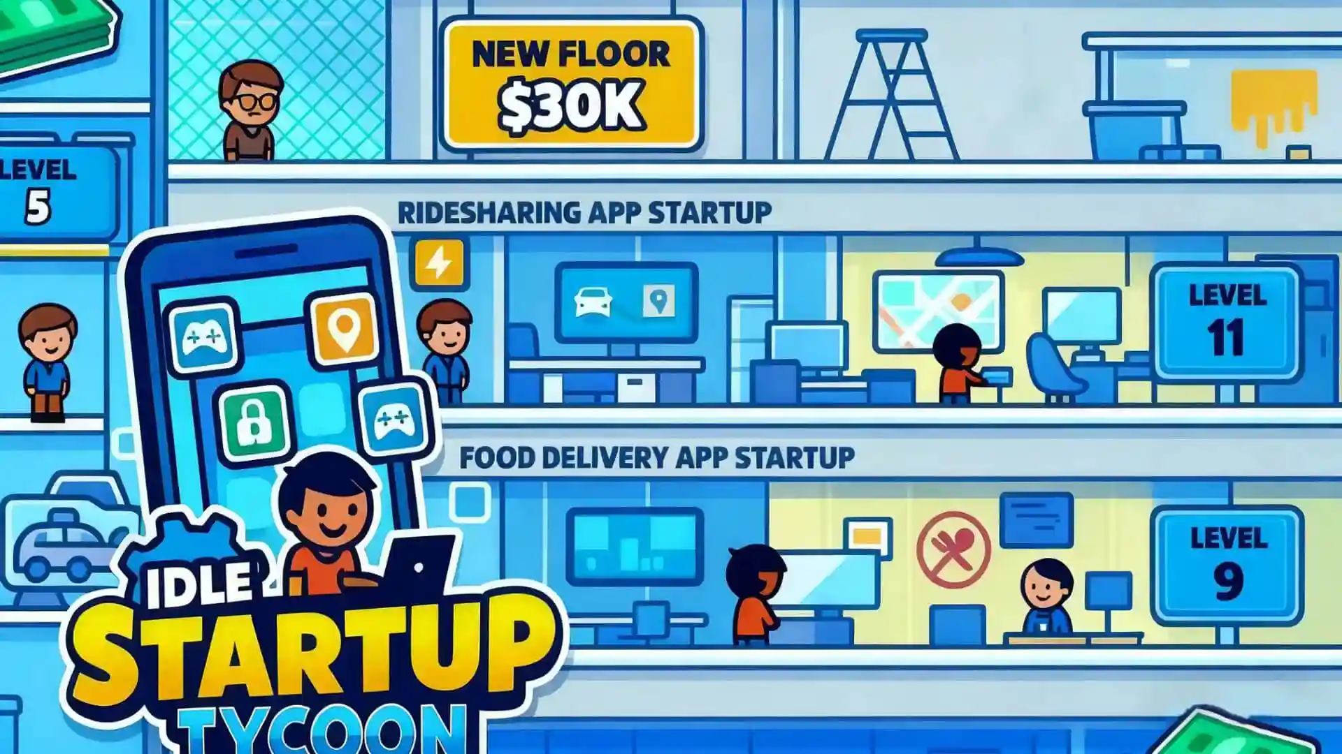 Idle Startup Tycoon — Play on Pico Game